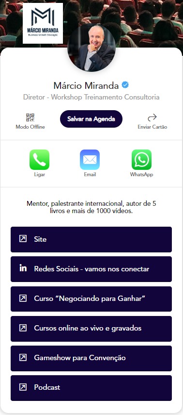 Palestrante de Vendas Márcio Miranda